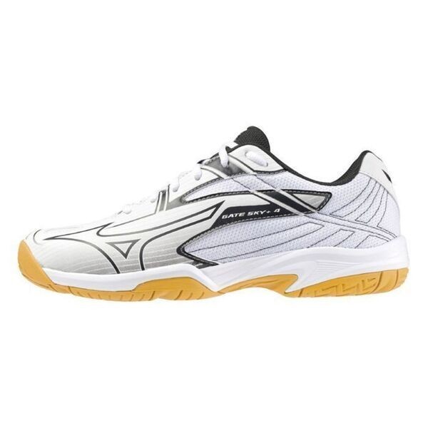 Mizuno 手/桌/羽/排球鞋 男 Gate Sky Plus 4 寬楦 白 71GA242104