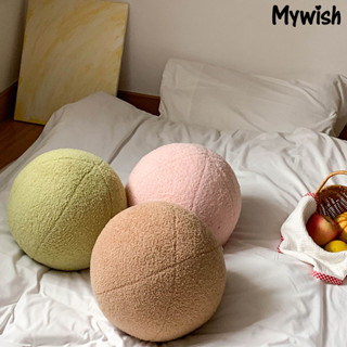 [萌寶屋]簡約樣板間圓球形抱枕裝飾沙發圓靠枕