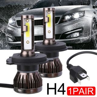 2x H4 120W 20000LM COB LED 汽車大燈套件高/低光束燈泡 6000K