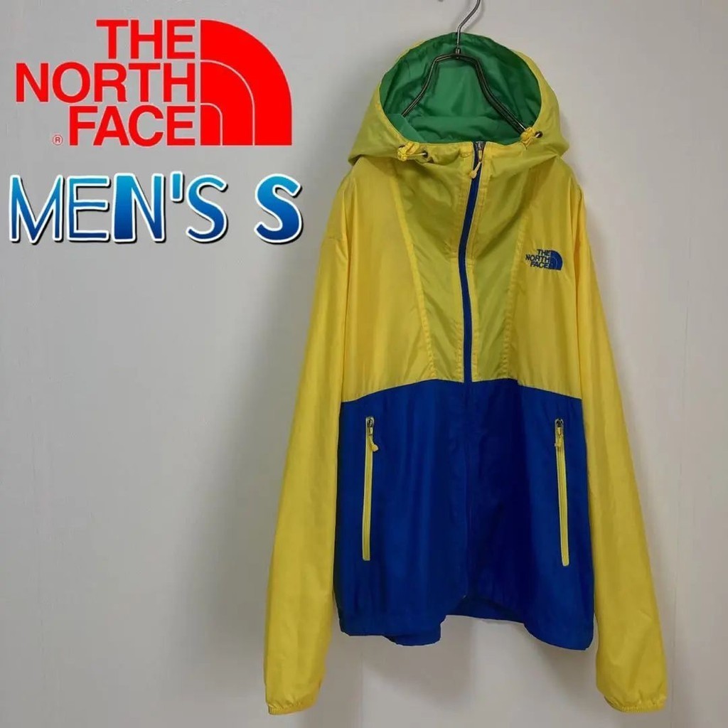 THE NORTH FACE 北面 夾克外套 黃色 綠色 藍色 男用 日本直送 二手