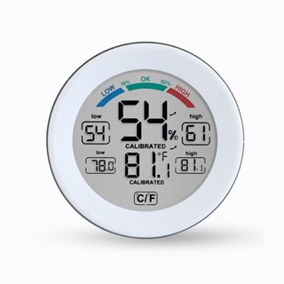 0115新品電子溫濕度計室內溫度計濕度計電子溫度計傢用氣壓三閤一 2UER