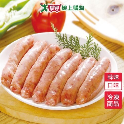 蒜味香腸600G/包【愛買冷凍】