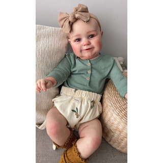 60CM洋娃娃 重生嬰兒 reborn Doll Maddie模擬嬰兒洋娃娃成品 女孩禮物