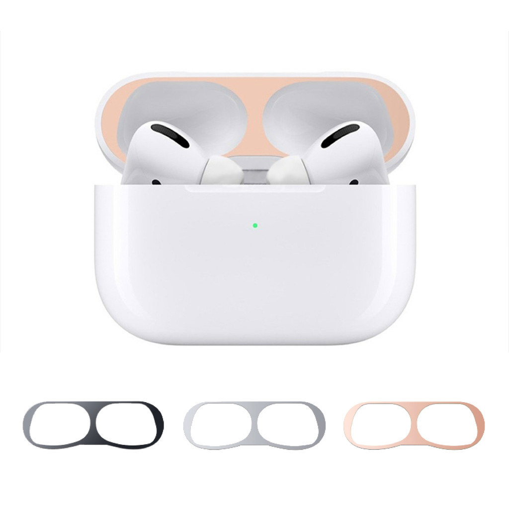 AirPods Pro 2 3 保護貼 金屬防塵貼 防塵內貼 耳機防塵貼 防刮 金屬質感 超薄 Airpods