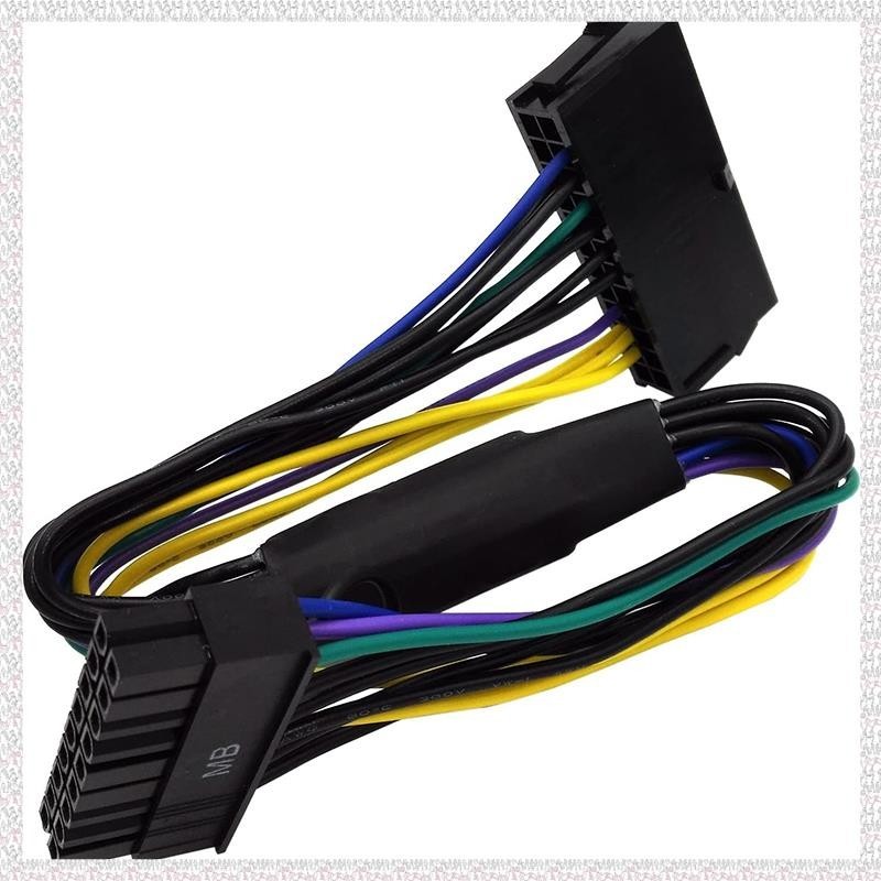 (U P Q E)24 針轉 18 針 ATX PSU 電源適配器電纜,適用於 HP Z220 Z230 Z420 Z6