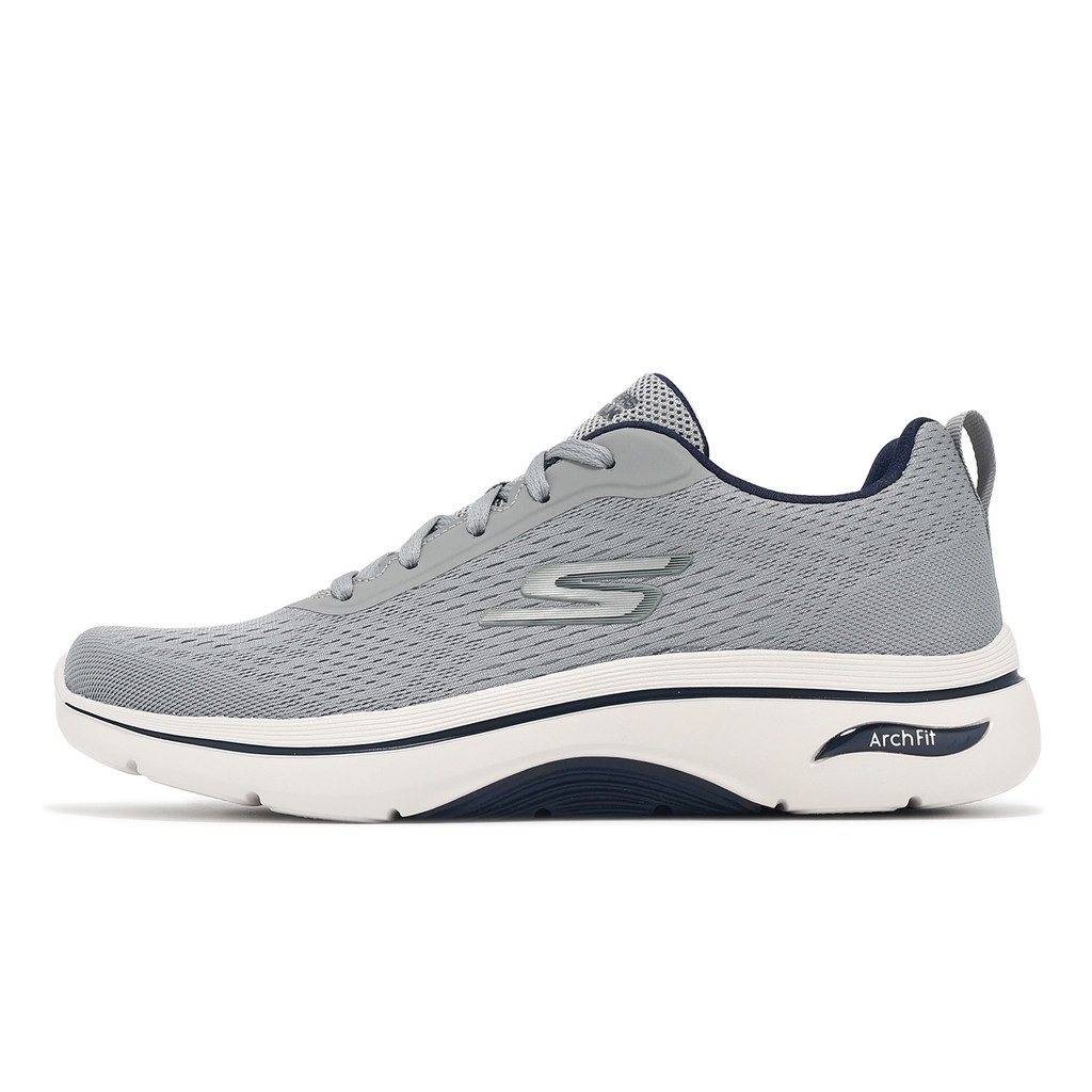 Skechers 健走鞋 Go Walk Arch Fit 2.0 男鞋 灰 足弓支撐  [ACS] 216516GRY