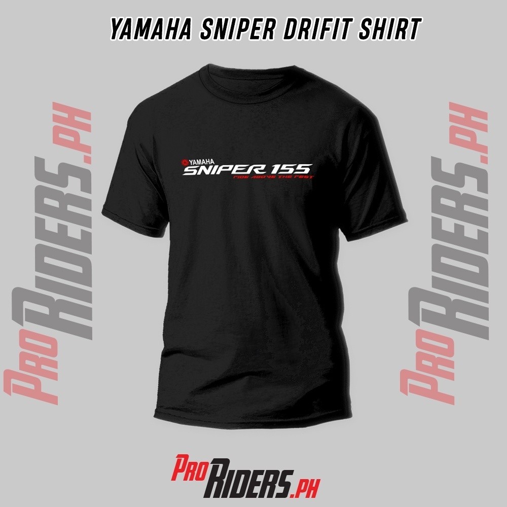 山葉 2024 年時尚 Yamaha Sniper Rider T 恤棉質騎手襯衫棉質漂移襯衫 Prorider Ph
