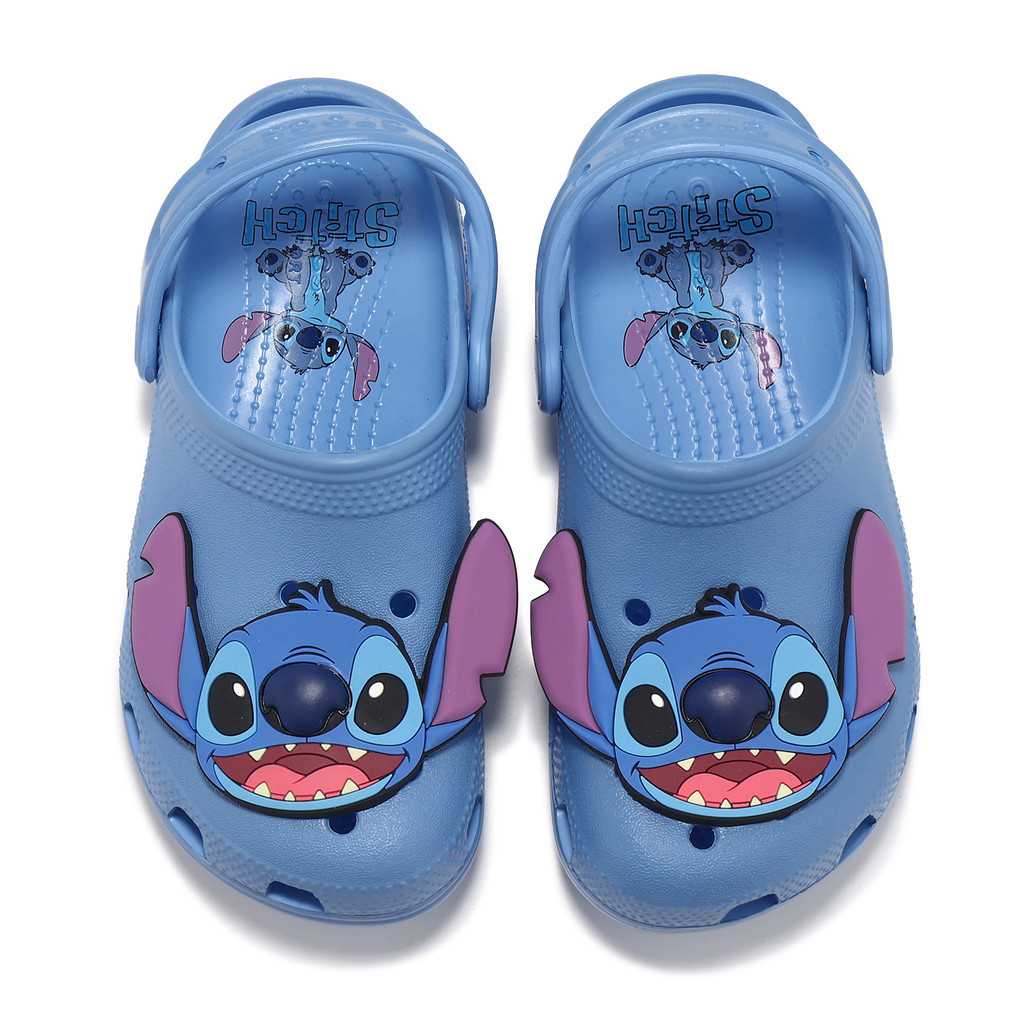 Crocs 涼鞋 Stitch Classic Clog K 童鞋 中童 史迪奇 洞洞鞋 [ACS] 2094644TB