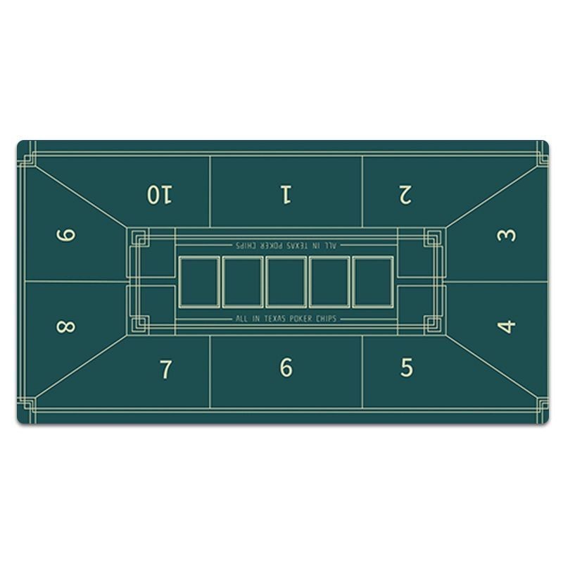 【新款桌布】德州撲克桌布墊正方形墊子加厚百家樂桌遊籌碼麻將桌墊檯布可訂製