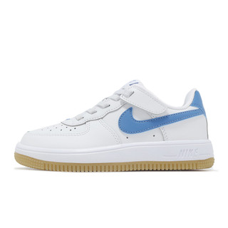 Nike 休閒鞋 Force 1 Low EasyOn PS 中童 白 藍 小朋友 [ACS] FN0237-115