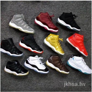 耐吉 H6tp 品牌特賣耐克童鞋N-ikesnaker童鞋Air Jordan aj11 jordan11代籃球跑鞋大童