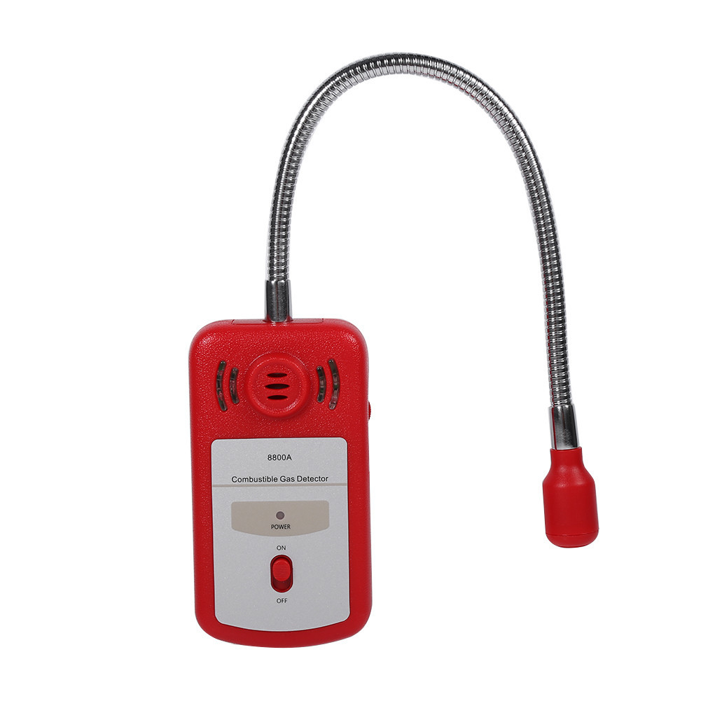 靈敏氣體分析儀可燃偵測器便攜式定位測試儀+聲光警報