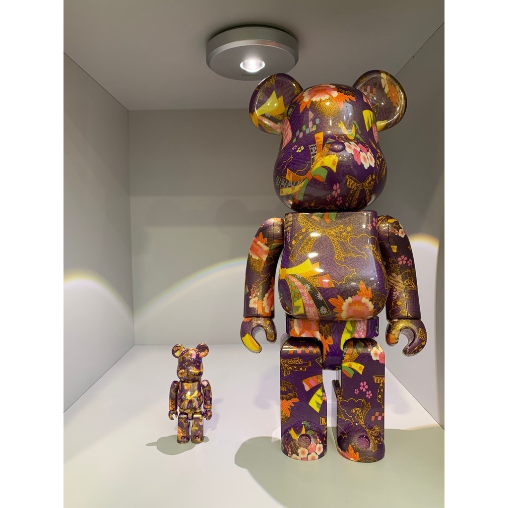 BE@RBRICK 庫柏力克熊 千代紙 2代 東京晴空塔限定 400%+100%