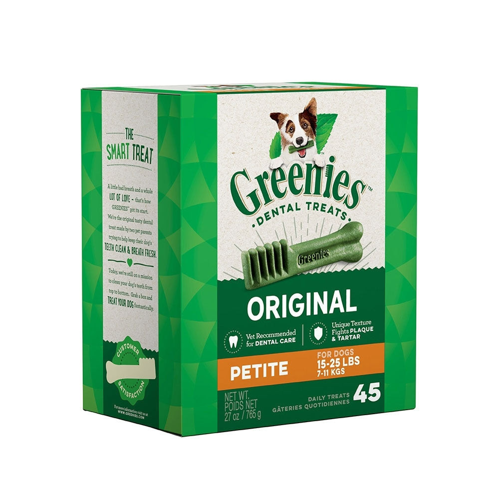 健綠 Greenies - 原味潔牙骨 - 7~11公斤犬專用（45支裝／765公克）