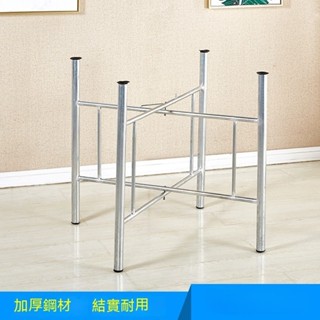簡易大圓桌架 可摺疊鐵藝桌腿支架 桌腳 餐桌摺疊伸縮桌架 桌腳架定製 不銹鋼餐臺腳 鐵藝桌子腿 麻將桌腿架 折疊桌腿支架
