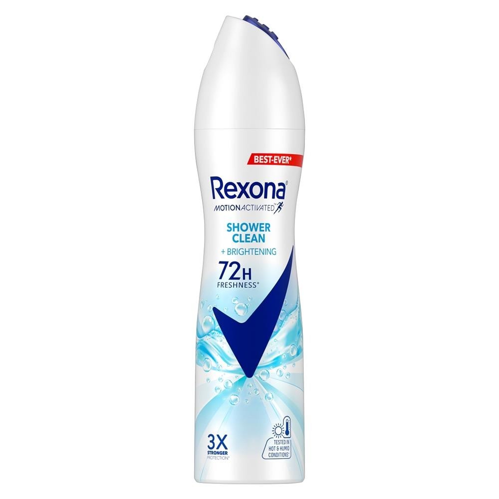 Rexona 蕊娜 制汗爽身噴霧-沐浴淨亮 135ML