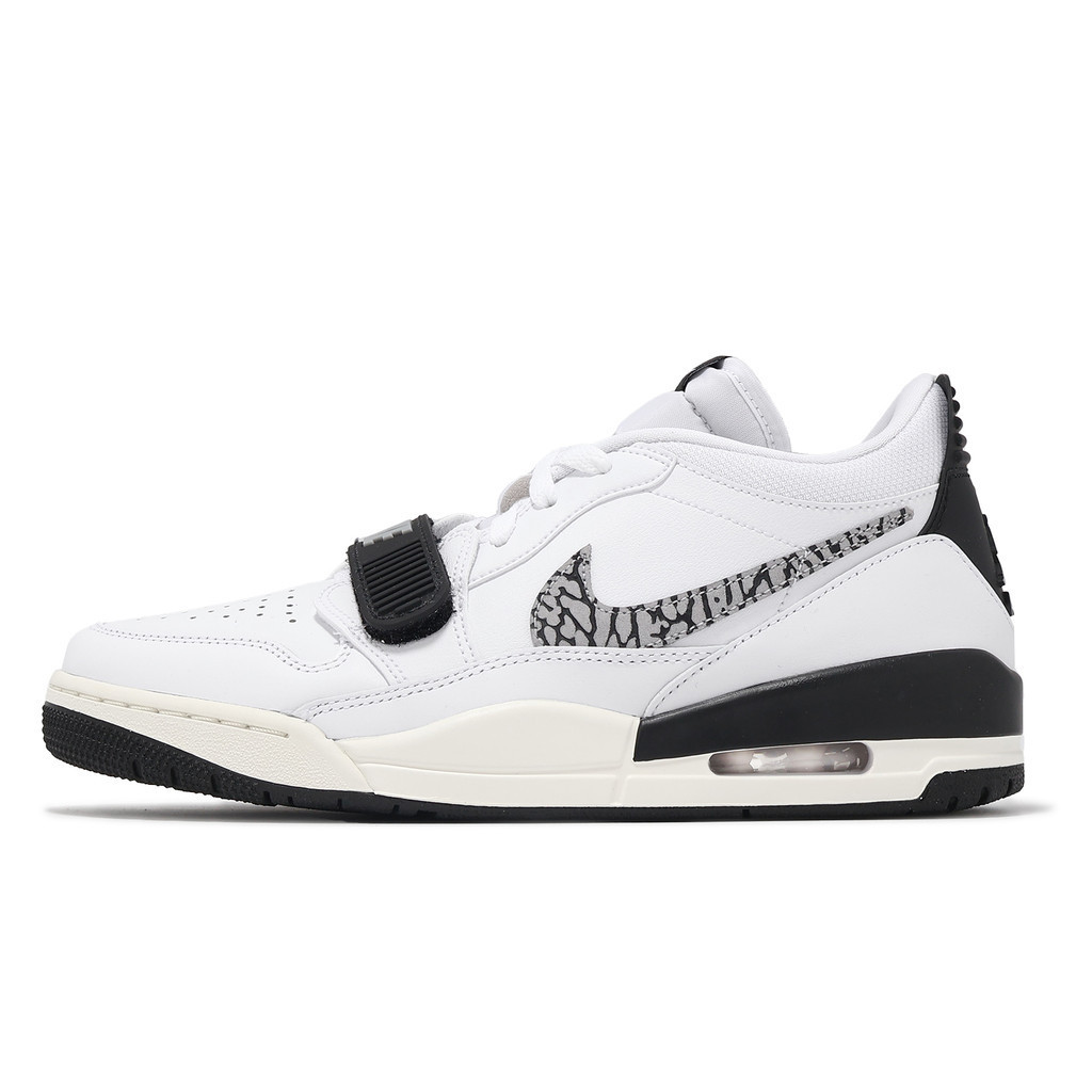 Nike Air Jordan Legacy 312 Low 白 黑 爆裂紋 男鞋 【ACS】 CD7069-110