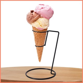 冰淇淋錐展示架鐵冰淇淋架冷飲店鐵黑糖錐展示架 kiatw