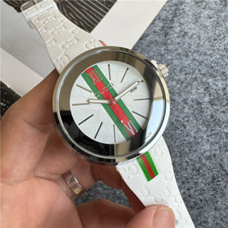 新款休閒時尚G.U.C.C.I進口石英錶矽膠錶帶女手錶