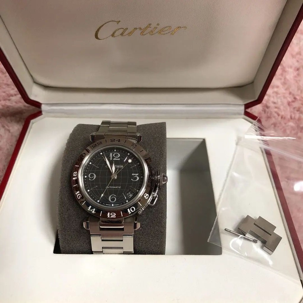 Cartier 卡地亞 手錶 Pasha Meridian 型號 mercari 日本直送 二手
