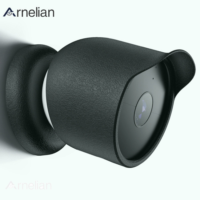 Arnelian 相機矽膠保護套戶外防風雨外殼保護套兼容 Google Nest 相機