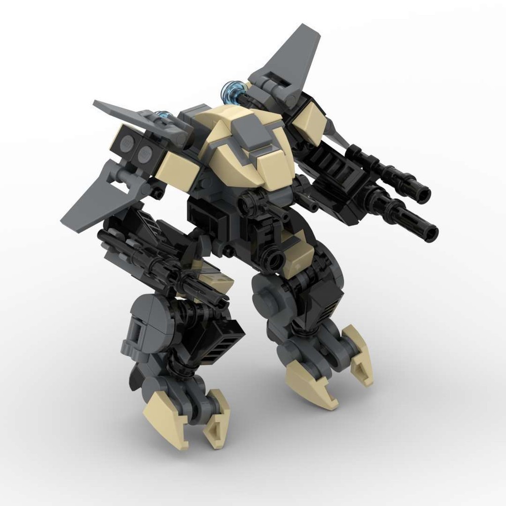 小型機甲外骨骼機器人疾風隊兼容樂高益智拼裝積木玩具擺件男 NZRH