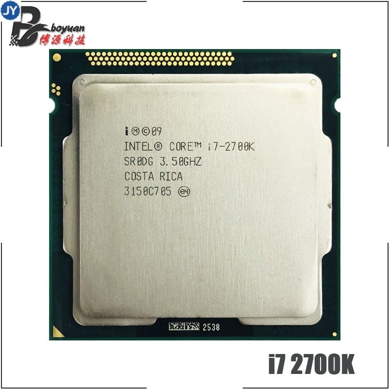 英特爾酷睿 i7-2700K i7 2700K 3.5 GHz 四核 CPU 處理器 8M 95W LGA 1155