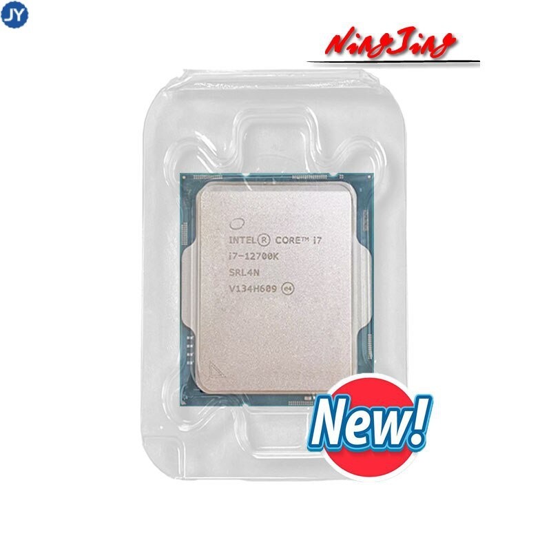 英特爾 【現貨】Intel Core i7-12700K 全新 i7 12700K 3.6 GHz 12核雙螺紋CPU處