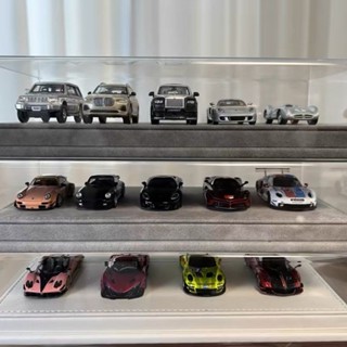 1/64 6車位 汽車模型 高檔一體亞克力展示盒 防塵罩 匠心社模玩