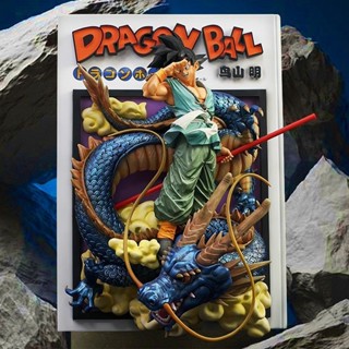 七龍珠優質版漫畫扉頁背景再見悟空GK手辦擺臺動漫七龍珠gk手辦 手辦 雕像 模型 動漫周邊 公仔