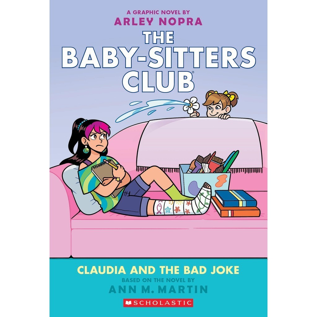 《Graphix》Claudia and the Bad Joke: A Graphic Novel (the Baby-Sitters Club #15)/Ann M. Martin【禮筑外文書店】