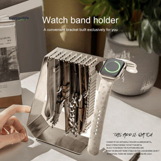 [LYL]手錶充電器支架穩定底座防銹耐腐蝕光滑表面桌面智能手錶充電器帶錶帶支架,適用於 Apple Watch