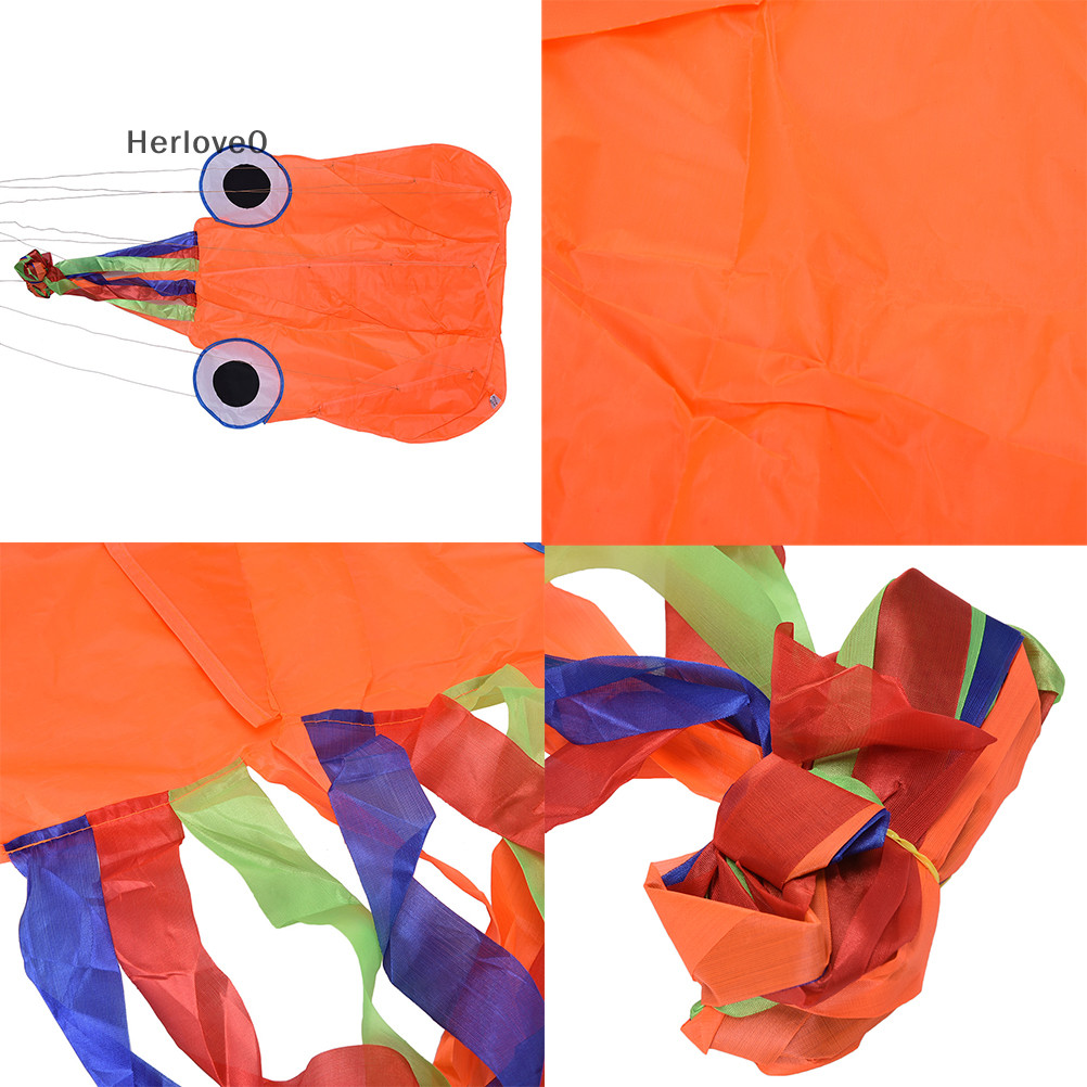 Herlove 4M 單線特技紅章魚動力運動放風箏戶外玩具熱賣
4m單線特技紅章魚動力運動放風箏戶外玩具禮物
4m