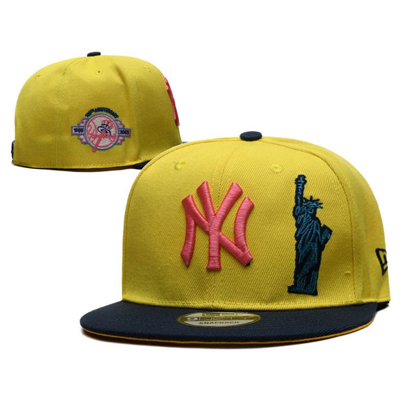 新時代可調帽MLB約克洋基Snapback Cap Topi男士女士新款9FIFTY帽子運動嘻哈帽子