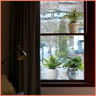 綠色植物窗貼雙面可視窗玻璃貼雙面可視盆栽窗貼