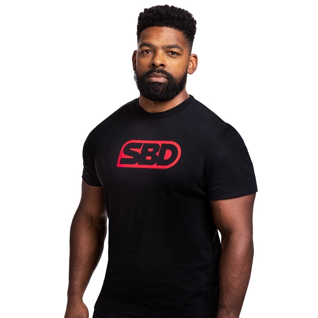 SBD大力士力量舉健身純棉短袖運動休閒T恤男女款320