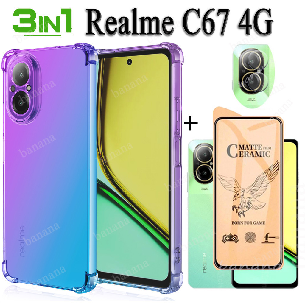 Realme C67 4G 防震手機殼適用於 Realme GT Neo 5T GT5 Realme 12 5G 12+
