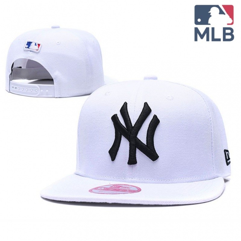 2024 MLB 棒球帽平頭 5950 全封閉女版洋基隊紐約經典道奇大帽子男式風格
