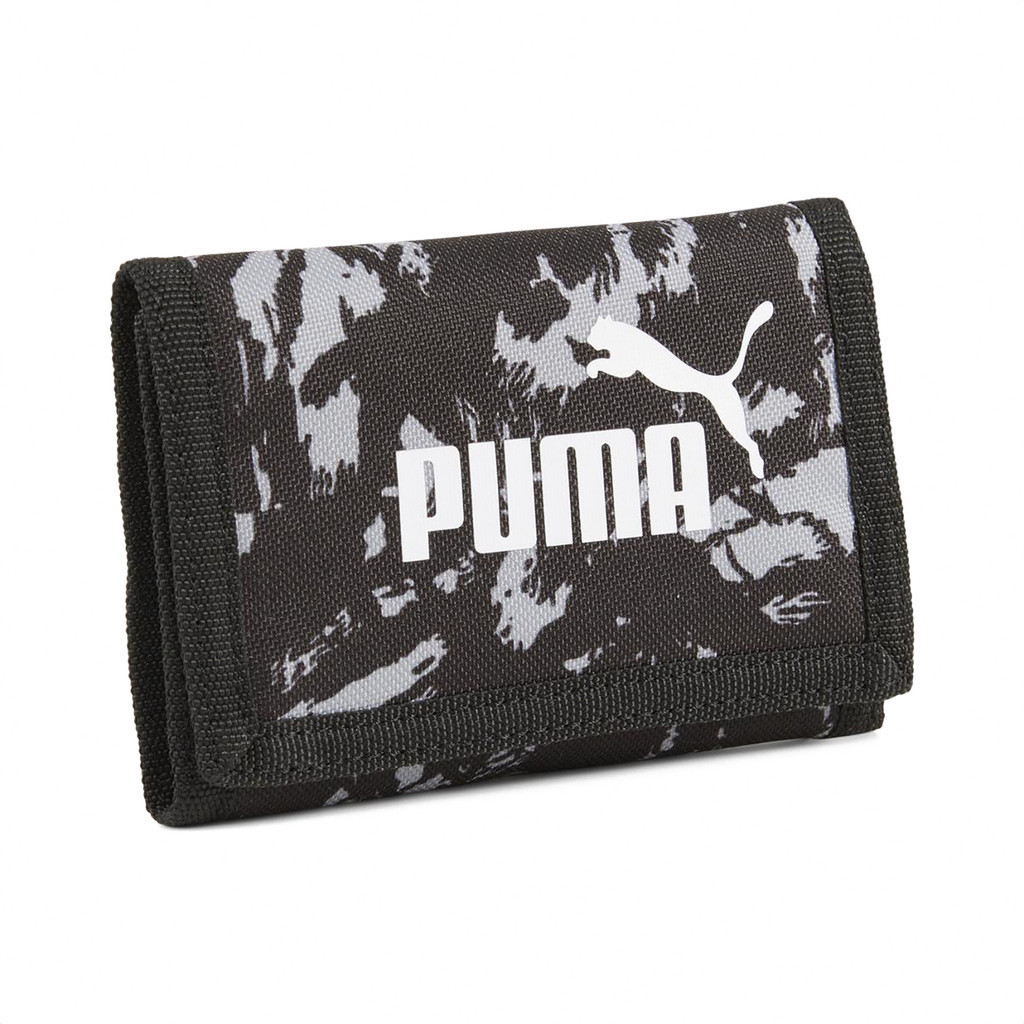 Puma 包包 Wallet 男女款 迷彩 皮夾 錢包 尼龍短夾 三折式短夾 運動短夾[ACS] 05436407
