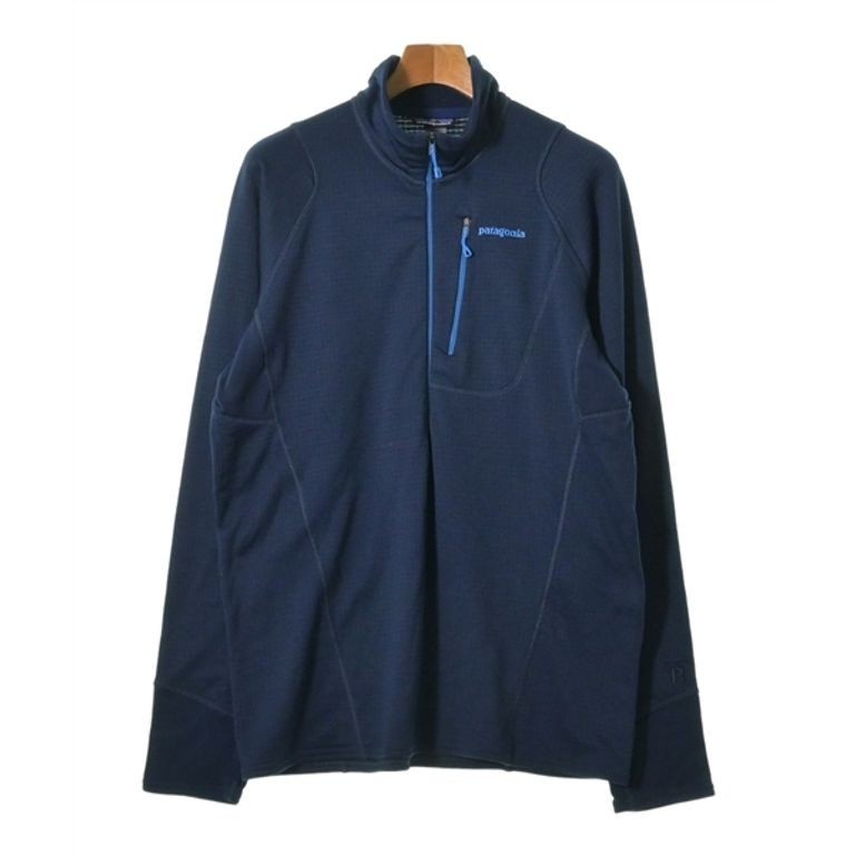 Patagonia AG針織上衣 T恤 襯衫男性 深藍 日本直送 二手