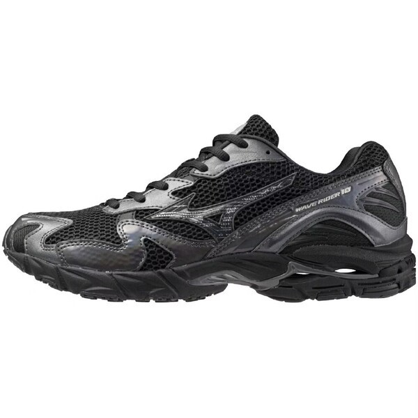 Mizuno 運動休閒鞋 男 Wave Rider 10 黑 D1GA243108