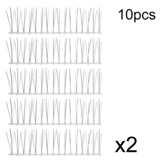 10 件裝 30 公分不鏽鋼防鳥釘戶外驅蚊器