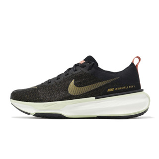 Nike 慢跑鞋 ZoomX Invincible Run FK 3 男鞋 黑金 運動鞋【ACS】 DR2615-004