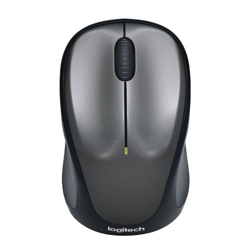 Logitech 羅技 M235 無線滑鼠(銀黑)(New)-