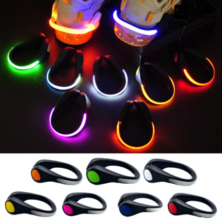 [摩卡運動]發光鞋夾燈戶外夜跑騎行安全警示鞋燈LED閃光鞋夾燈