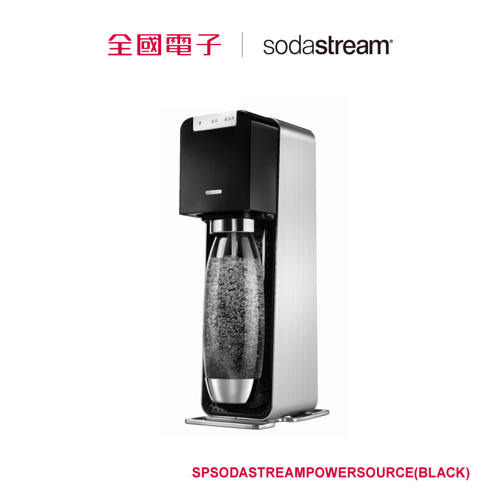 SODASTREAM-POWER SOURCE氣泡水機-黑  【全國電子】