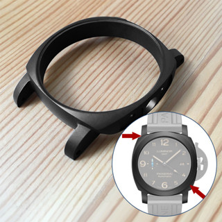 手錶配件~啞光陶瓷錶殼 圈口適配PAM沛納海LUMINOR 1950機械手錶PAM00441