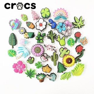 Crocs Jibbitz 植物系列 Crocs 鞋釦可愛花鞋扣 Crocs 鞋飾 Crocs 吊飾韓版拖鞋裝飾扣
