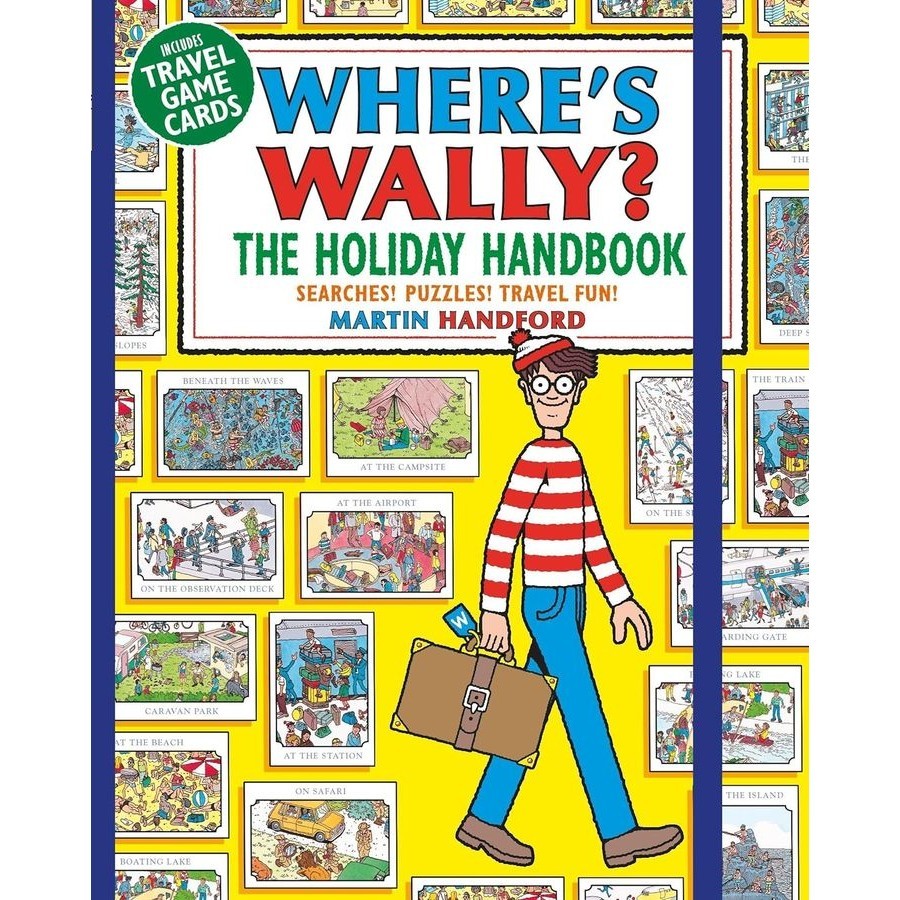 Where's Wally? The Holiday Handbook: Searches! Puzzles! Travel Fun!/威利在哪裡?/Martin Handford eslite誠品