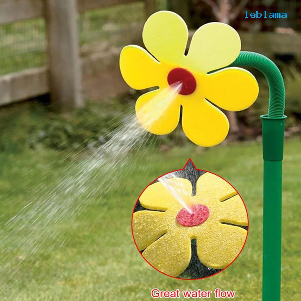 [LBA] Daisy flower Sprinkler便捷式地插式太陽花灑水器澆水器澆花噴頭